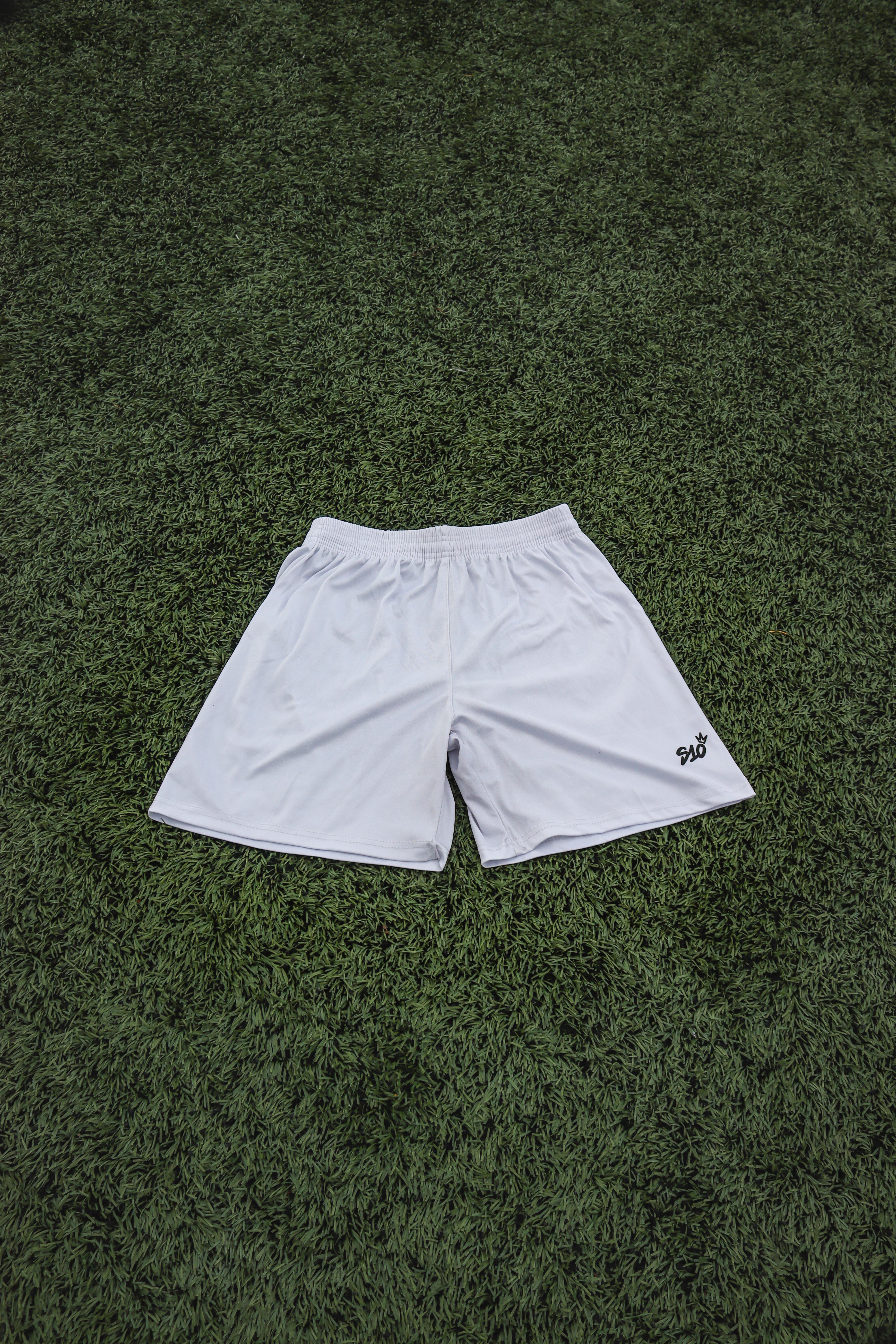 2º Pantalón corto blanco partido Cf Madrid Río