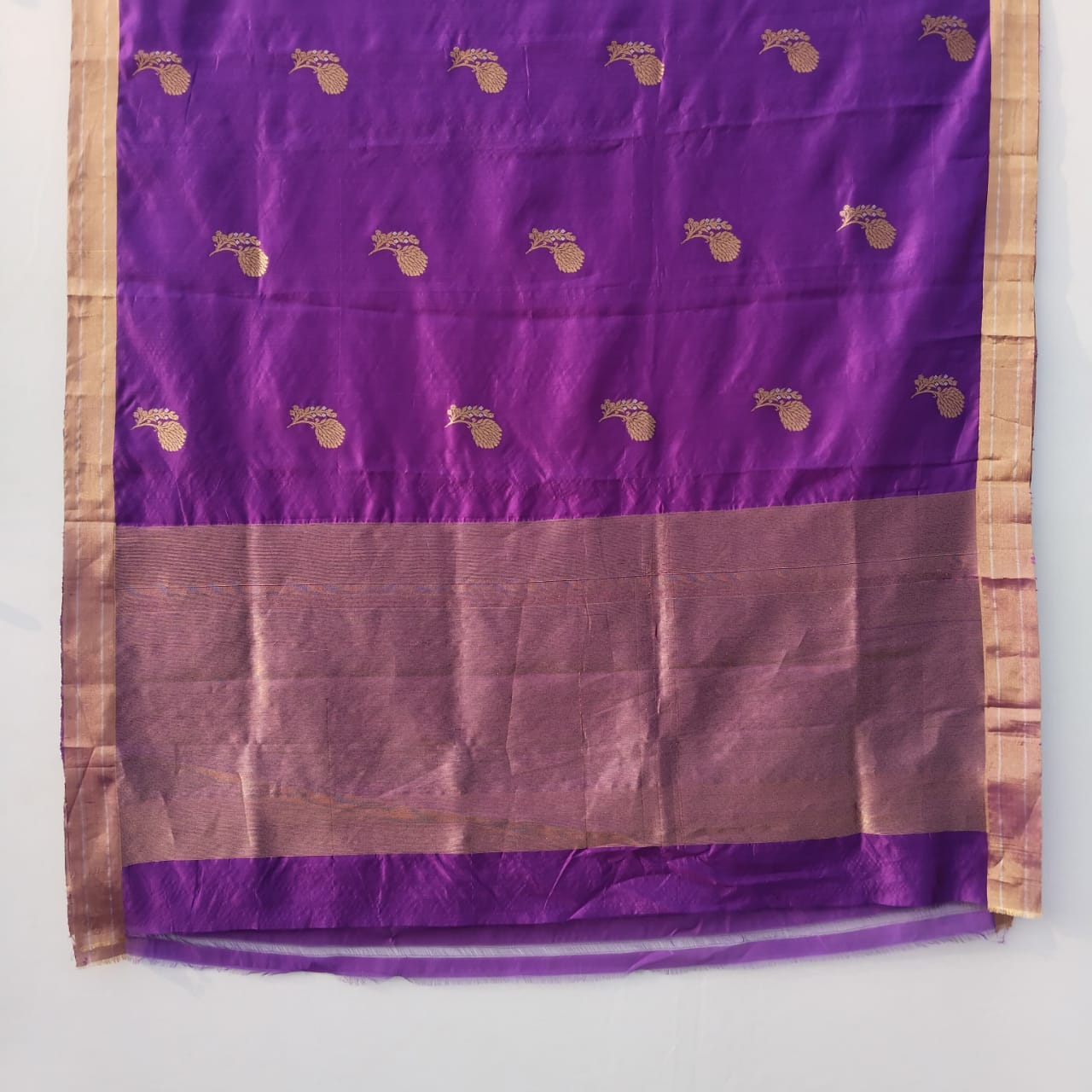 Handloom Chanderi silk Sarees ( Taraz Weave )