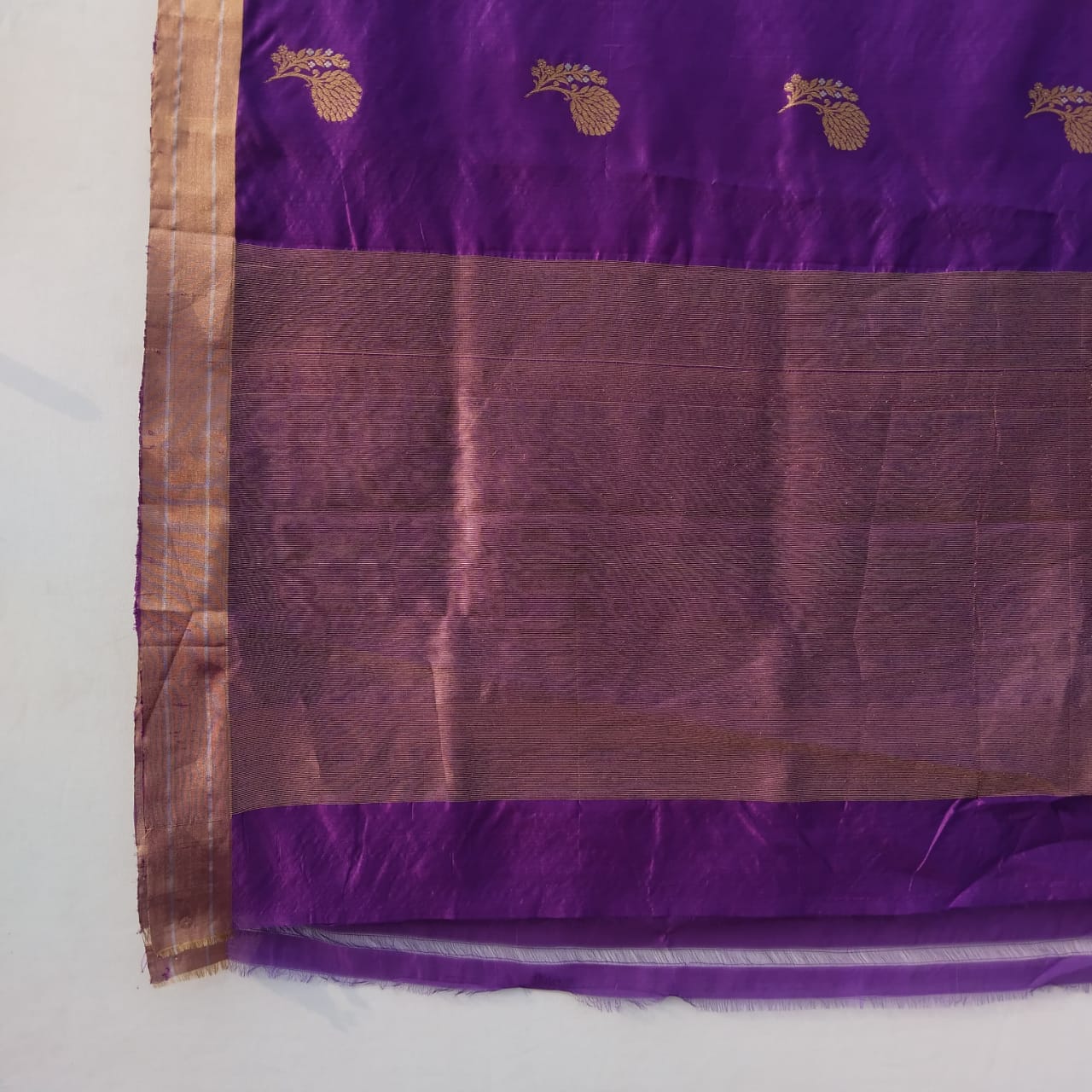 Handloom Chanderi silk Sarees ( Taraz Weave )
