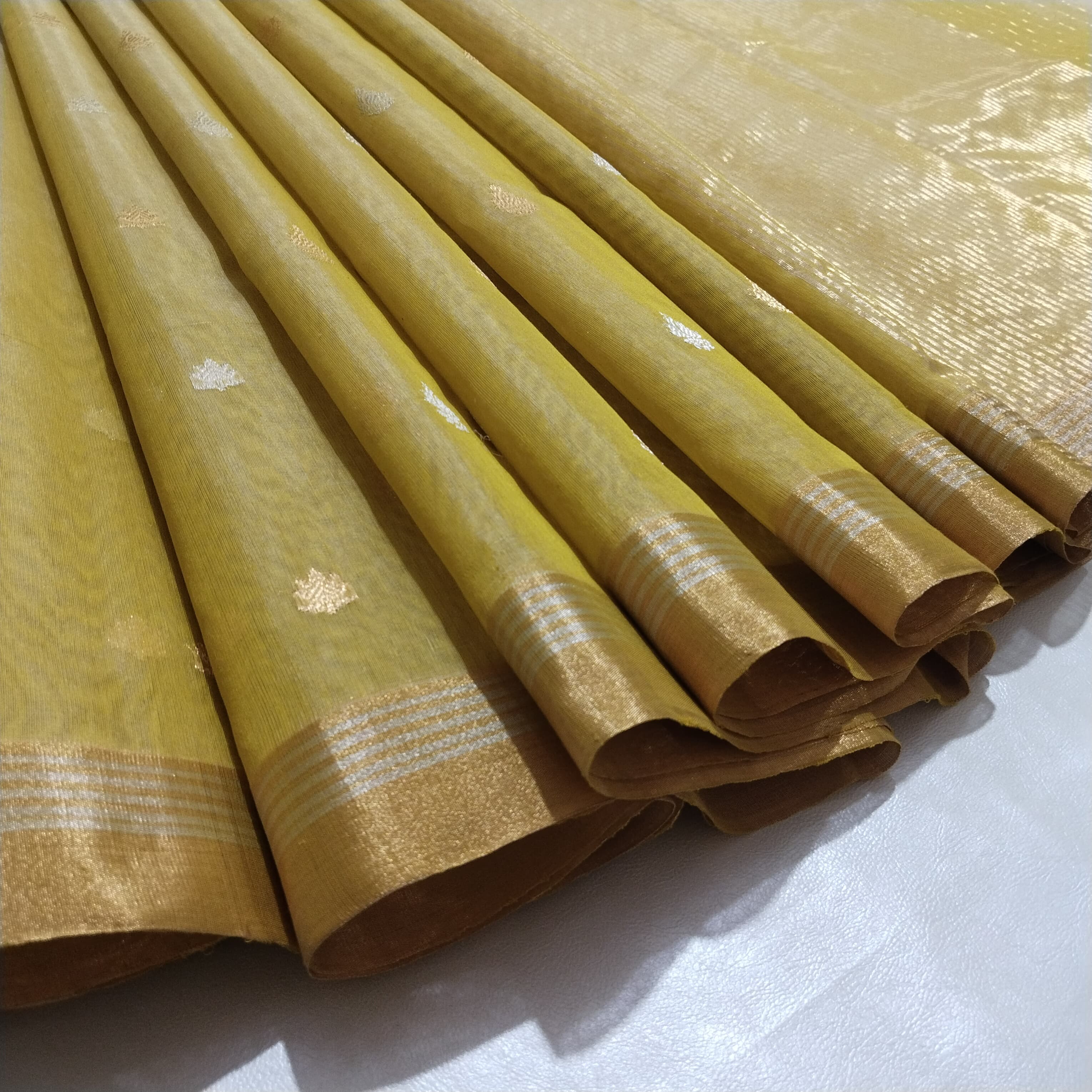 Silk Cotton Chanderi Saree