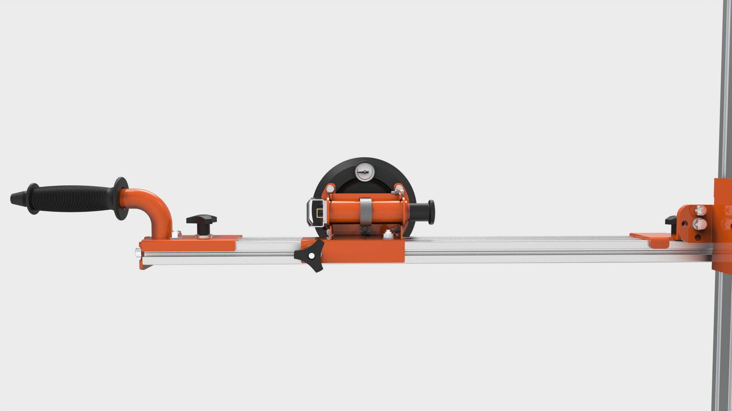 AGILE LIGHT pakėlimo sistemos konstrukcija 