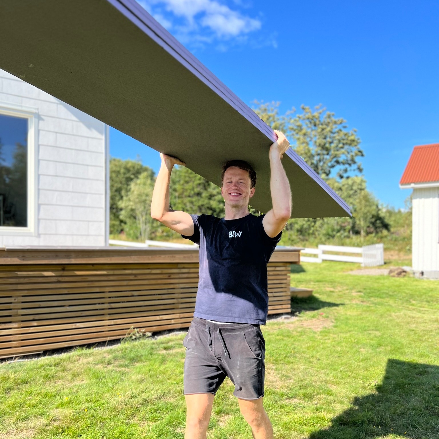 Konstrukcinė plokštė šildomoms grindims