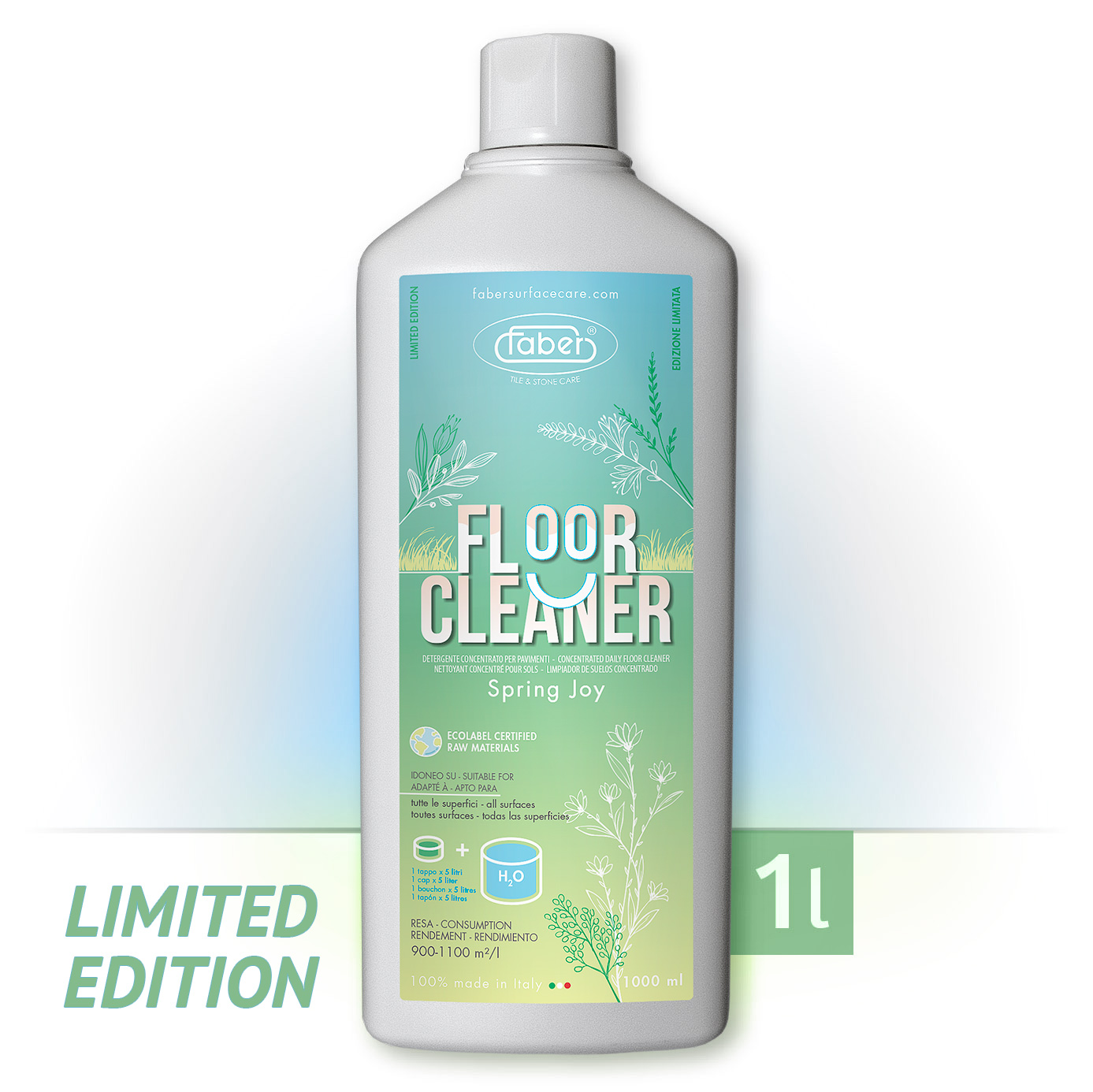 FLOOR CLEANER - SPRING JOY koncentruotas neutralus valiklis