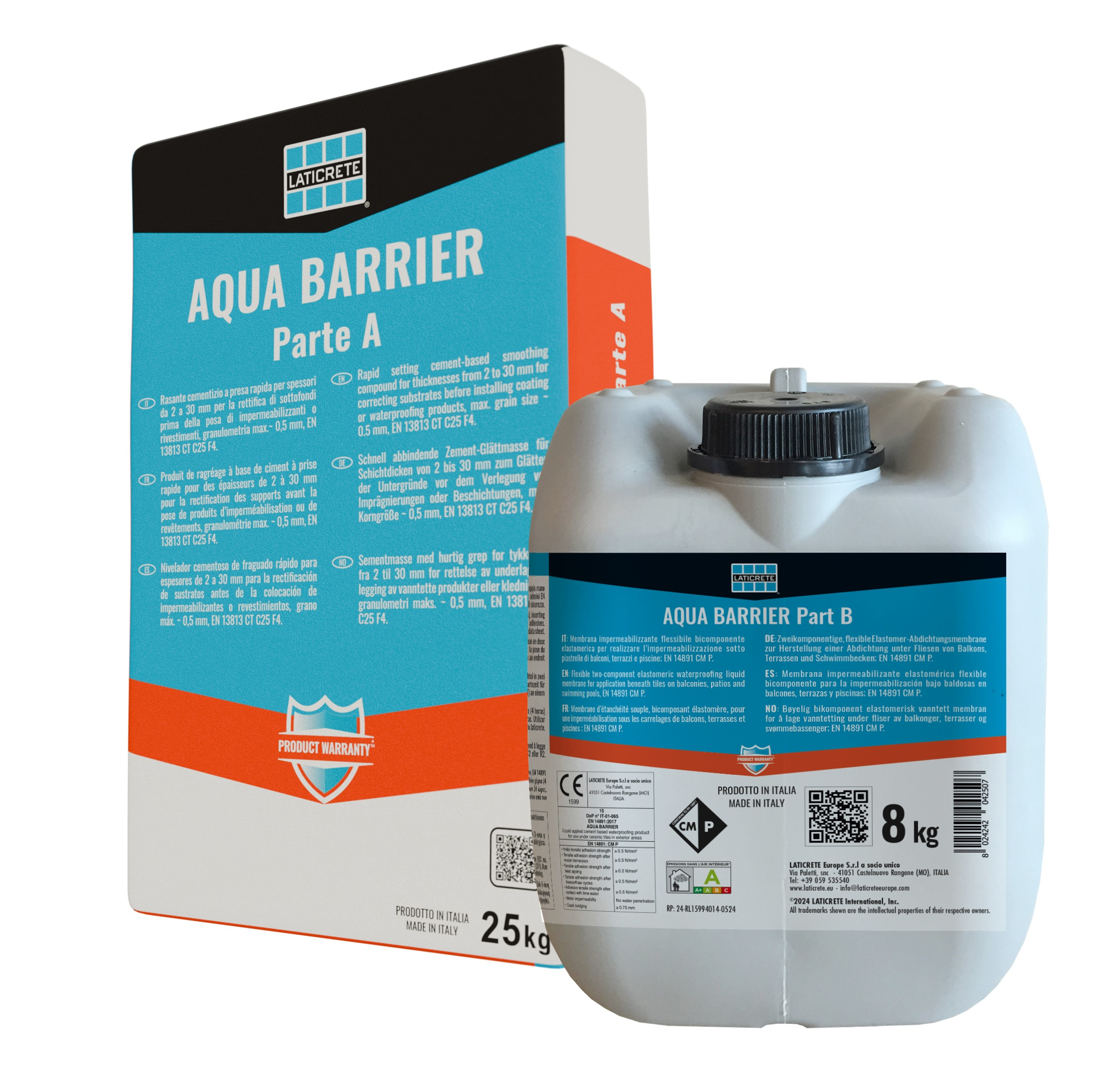 Cementinė hidroizoliacija AQUA BARRIER KIT, 33kg