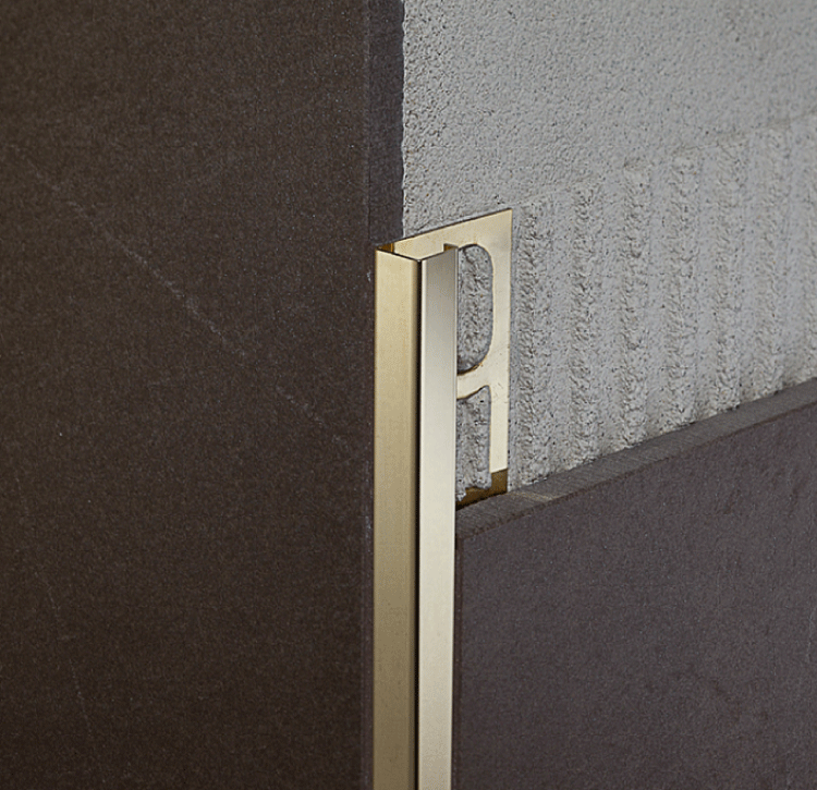 Aliuminis AUKSINIS POLIRUOTAS, Q forma, H4.5 - 12.5mm, L2700 mm