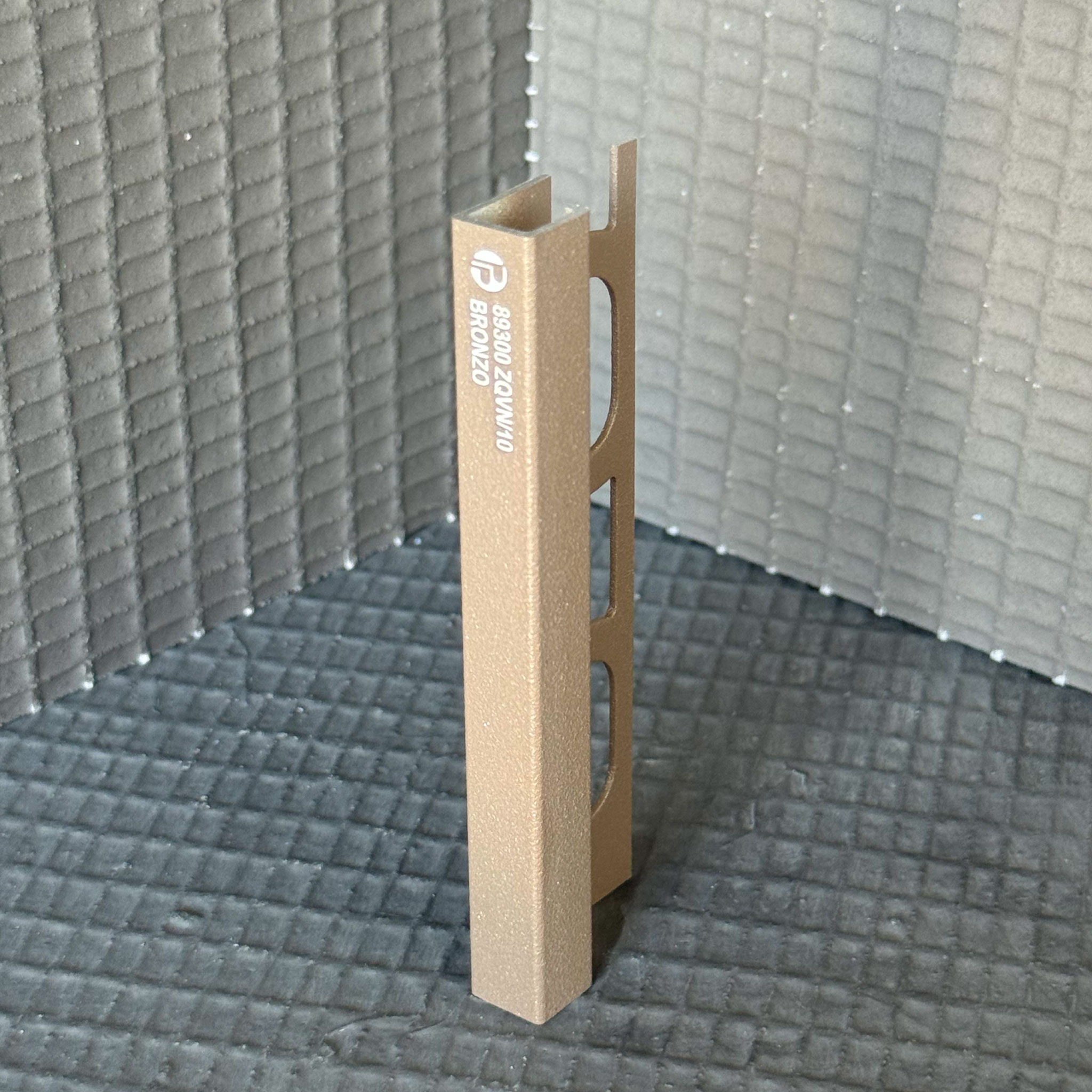 Aliuminis BRONZE, Q forma, H8 - 12.5mm, L2700 mm