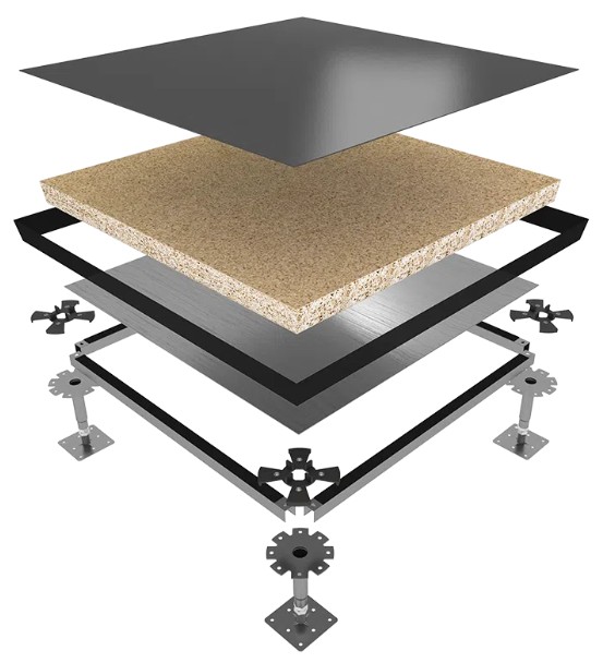 Pakeliamos grindys RAISED PAC