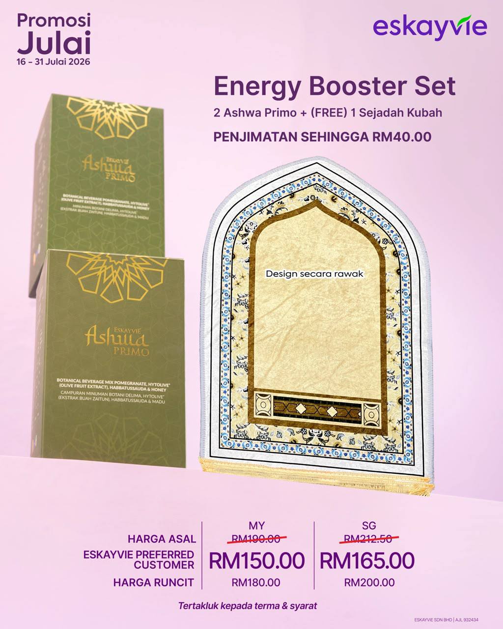 PROMO JUL26 ENERGY BOOSTER SET