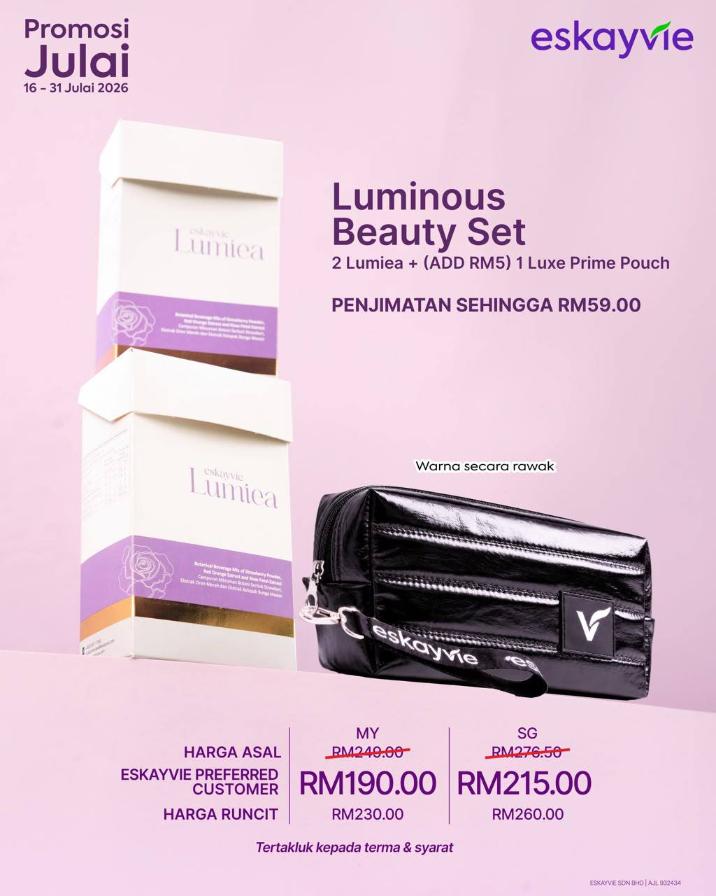 PROMO JUL26 LUMINOUS BEAUTY SET