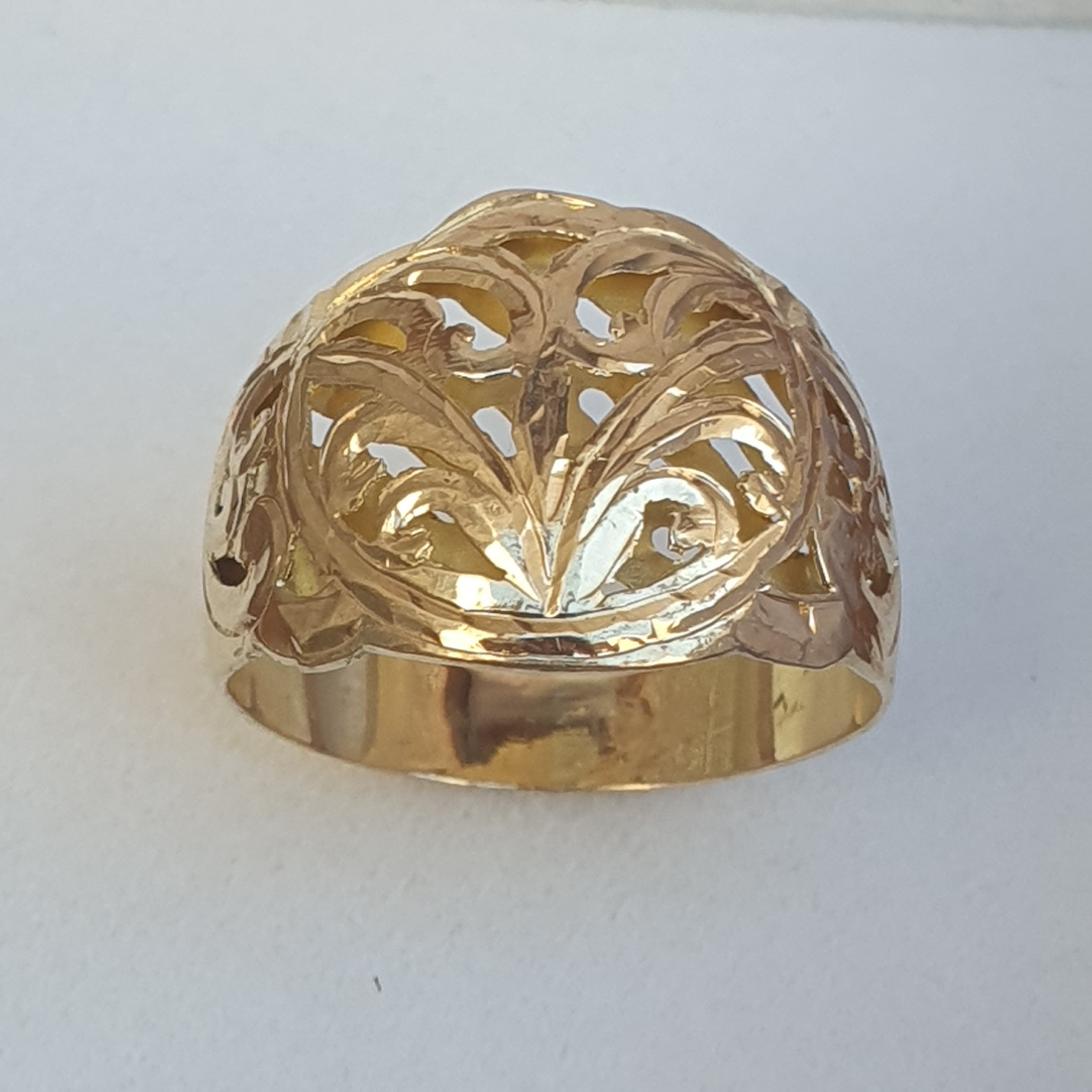 Gold Filigree Ring