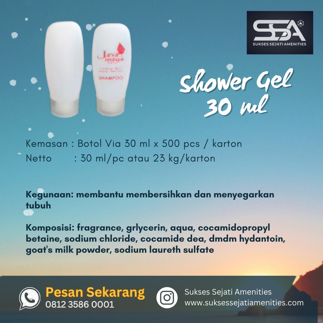 Shower Gel 30 ml