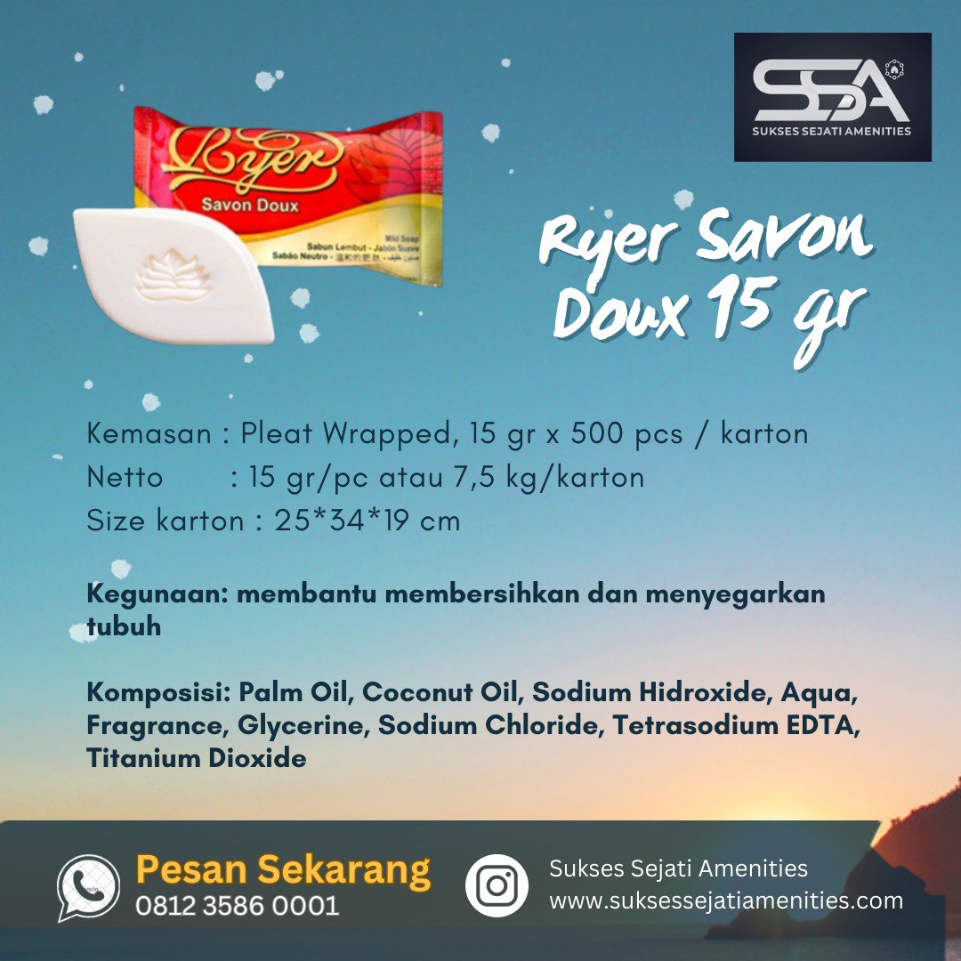 Ryer Savon Doux 15 gr