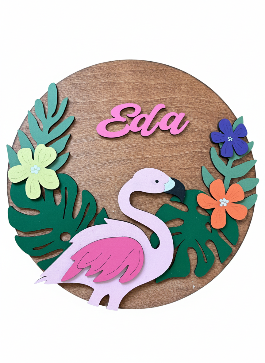 FLAMİNGO Model Kapı Süsü