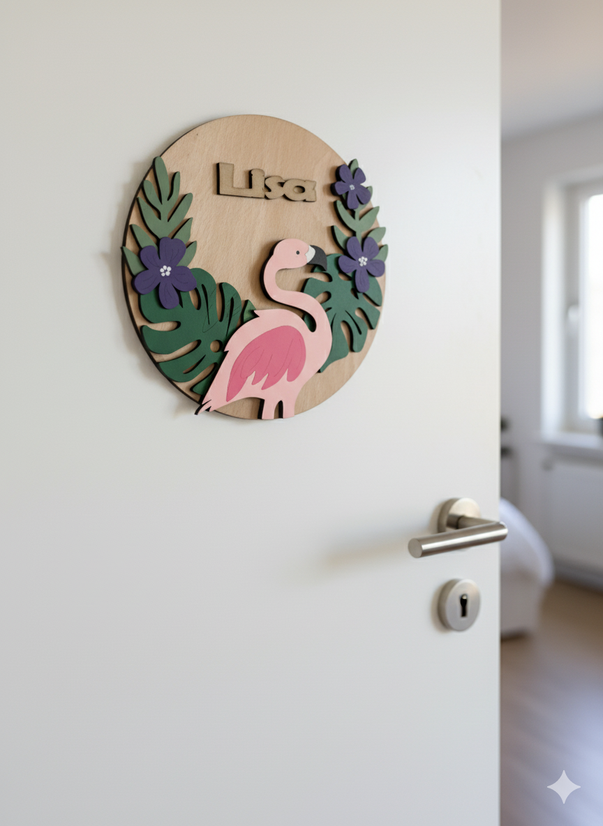 FLAMİNGO Model Kapı Süsü