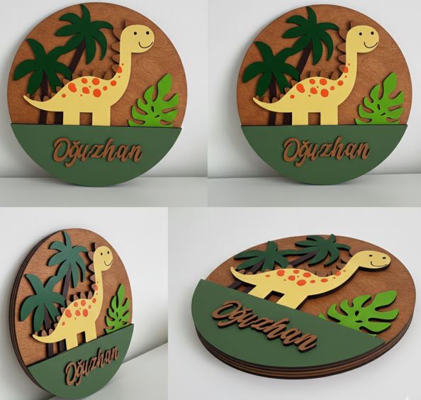 DİNO Model Kapı Süsü