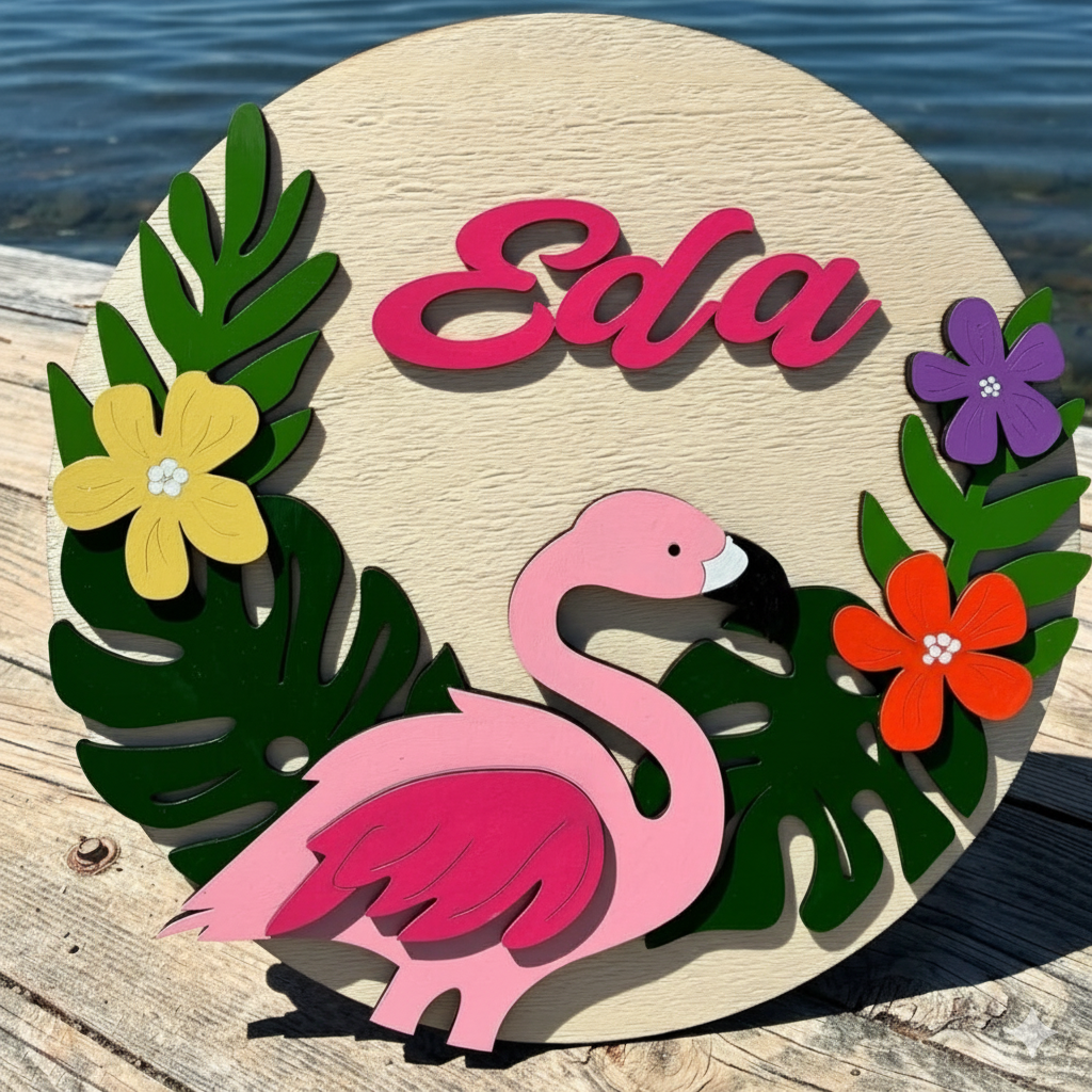 FLAMİNGO Model Kapı Süsü