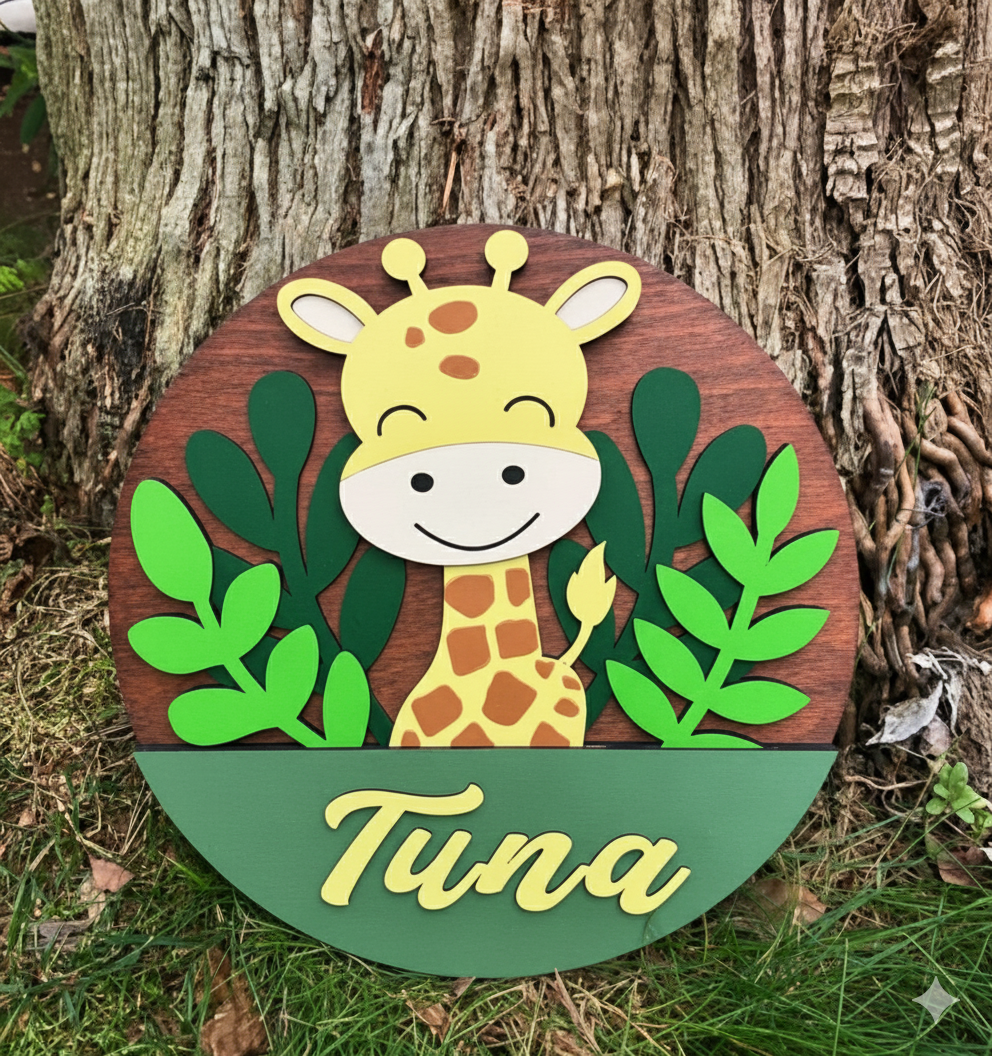 ZÜRAFA Model Kapı Süsü