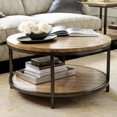 Round Wooden Coffee Table