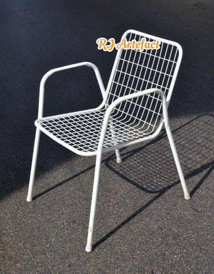Metal Wire Mesh Chair