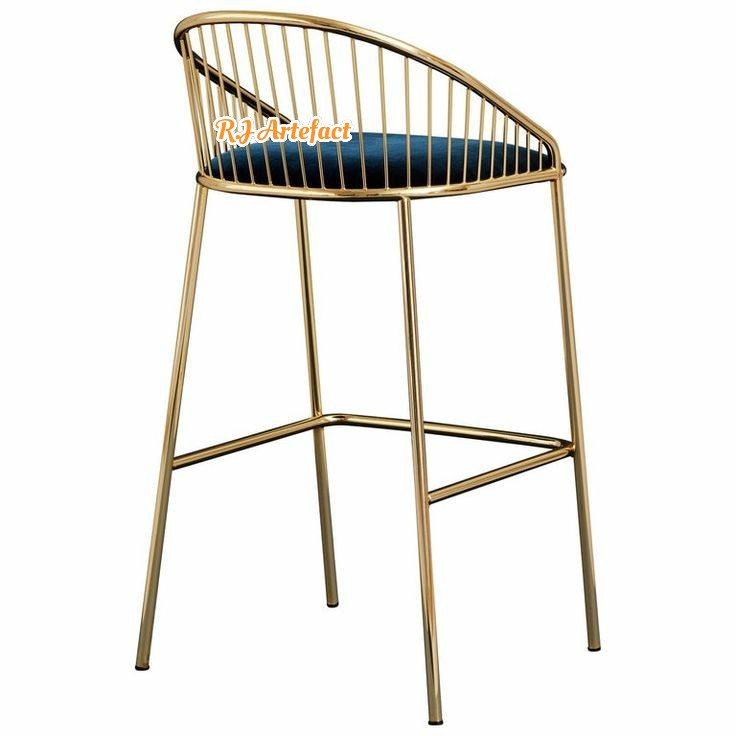 Modern Gold Bar Stool