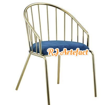 Modern Gold Accent Chair