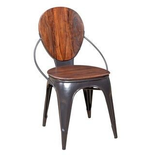 Industrial Wooden Chair