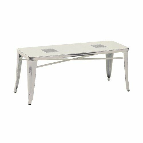 Modern Metal Bench