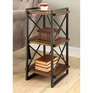 Three-Tier Wooden Shelf