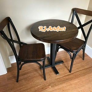Wooden Table and Chairs Set