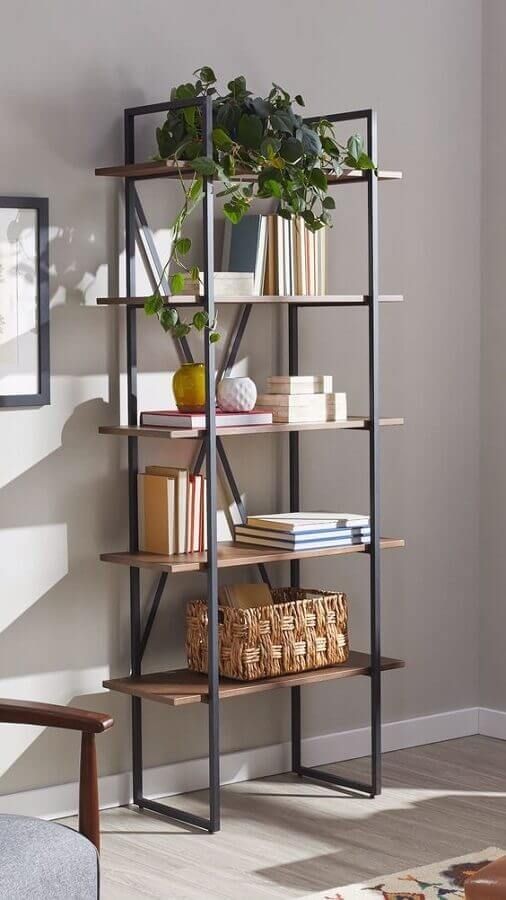 Industrial Style Bookshelf