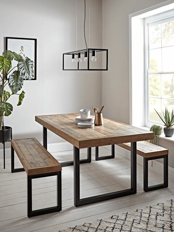 Rustic Dining Table Set
