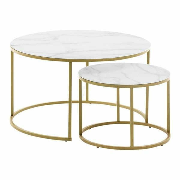 Nest of Two Modern Coffee Tables