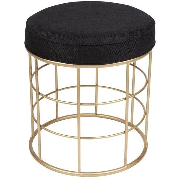 Modern Round Metal Stool