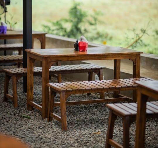 Wooden Outdoor Dining Set