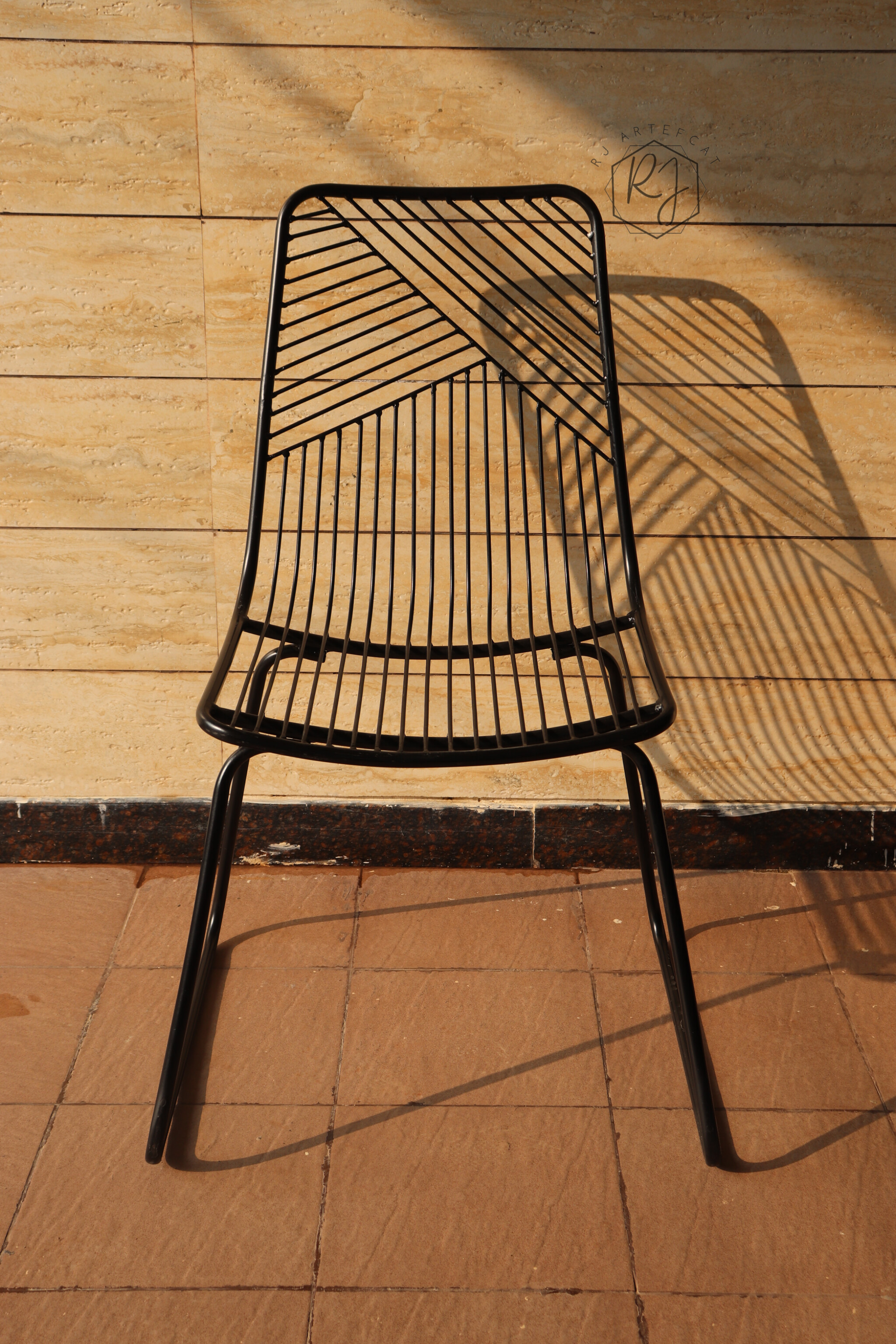 Modern Metal Wire Chair