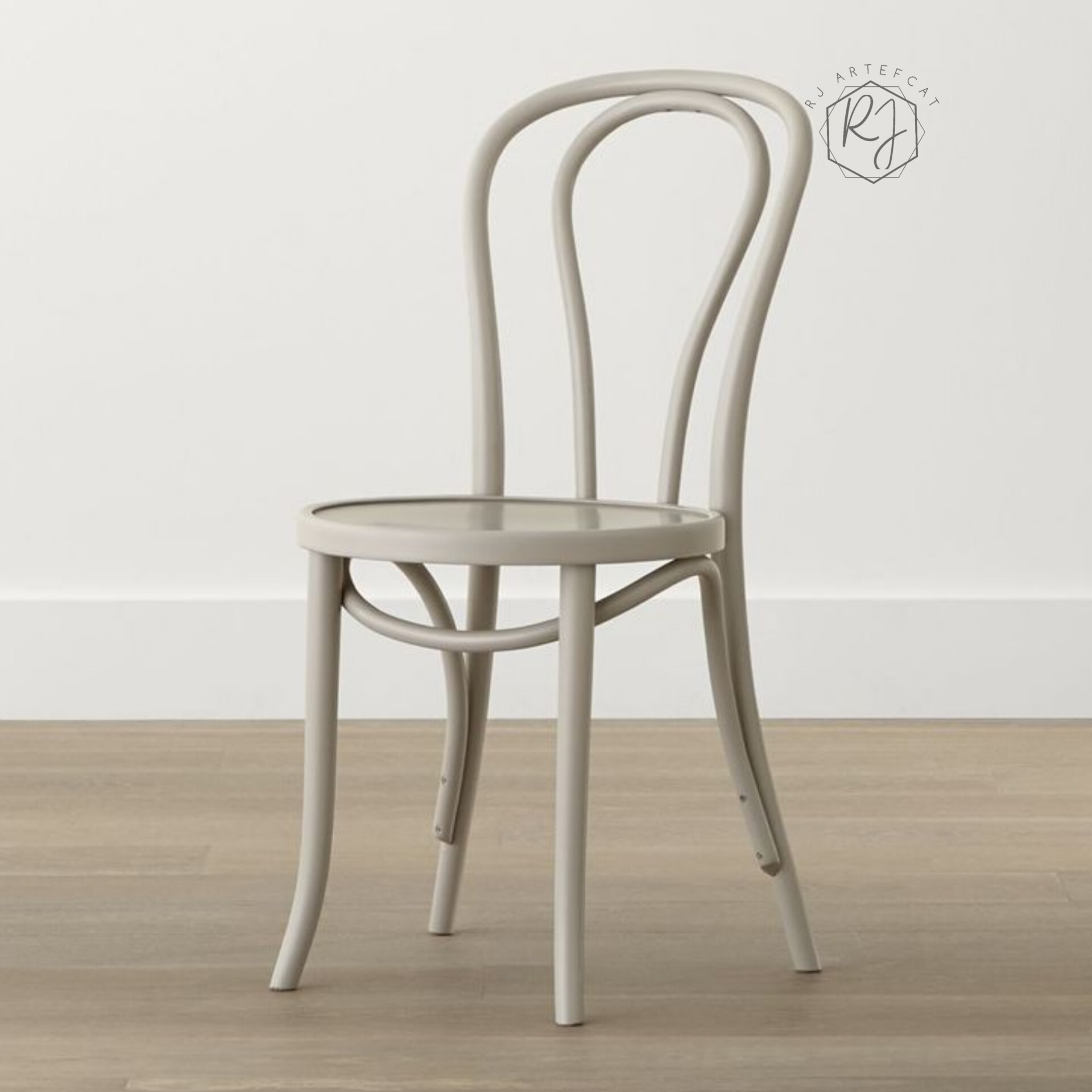 Classic Bentwood Metal Chair