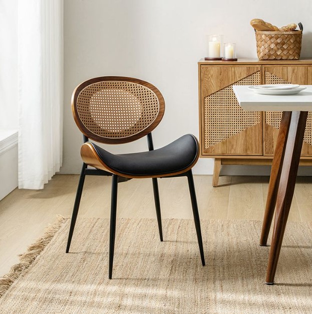 Modern Cane Dining Chair