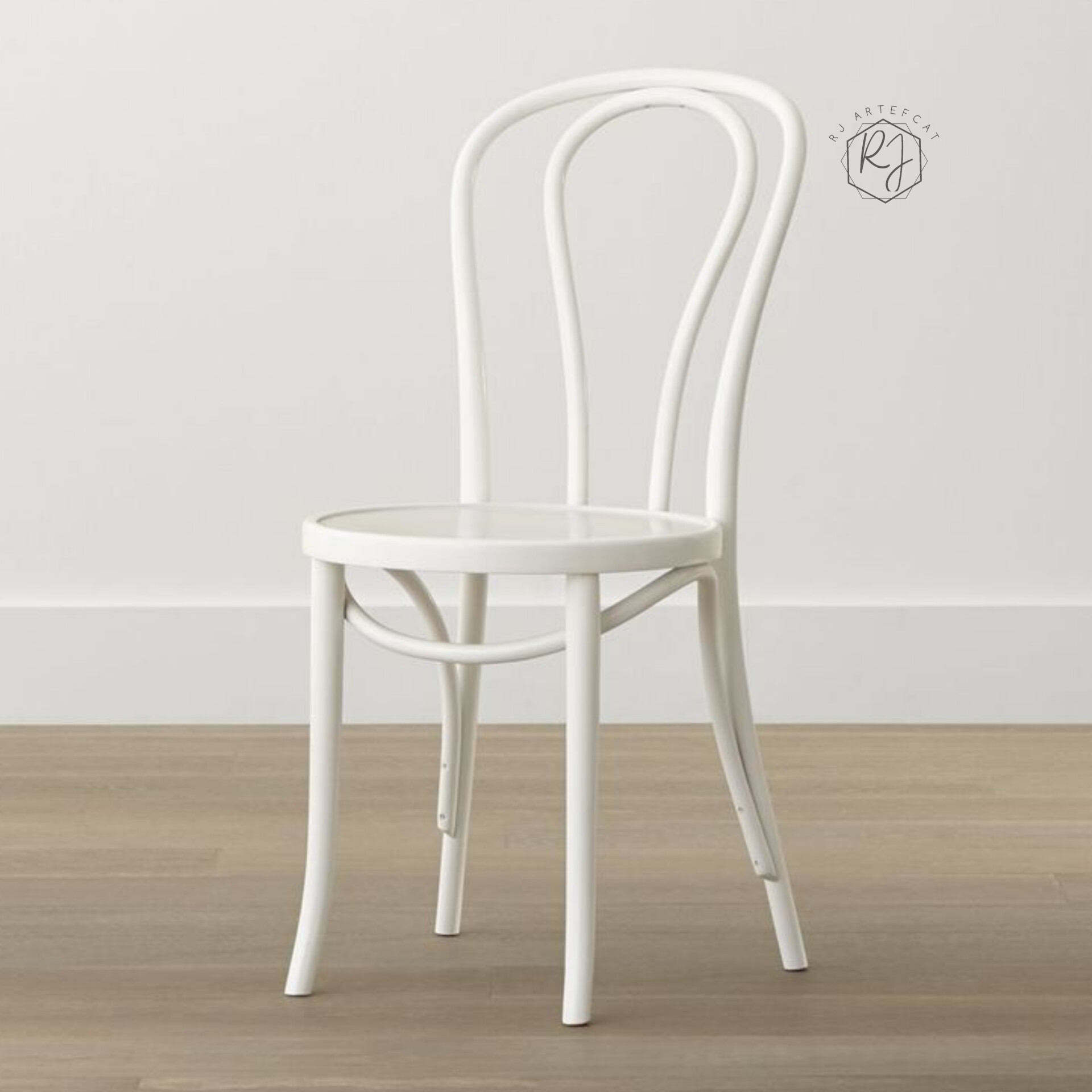 Classic Bentwood Metal Chair