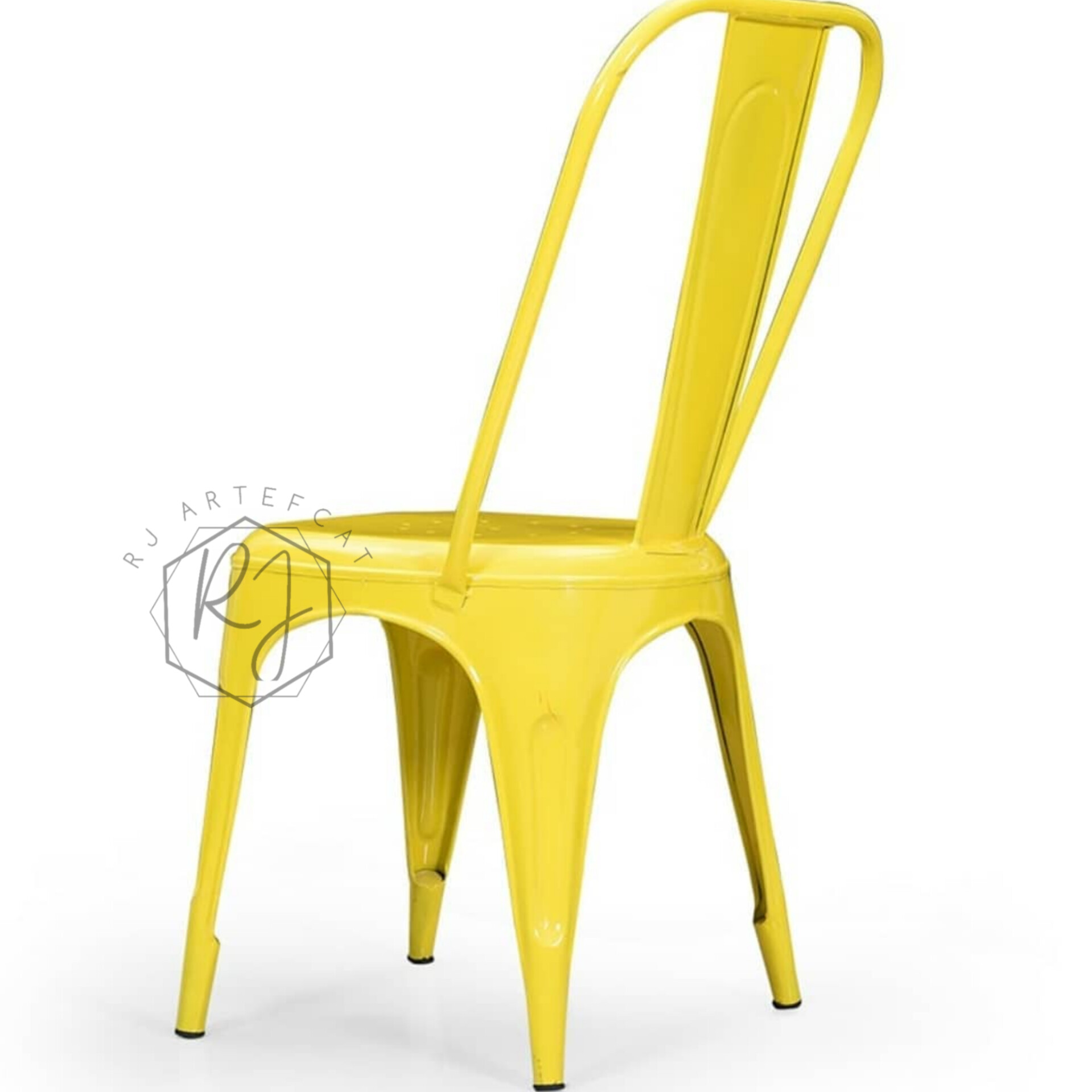 Yellow Metal Chair