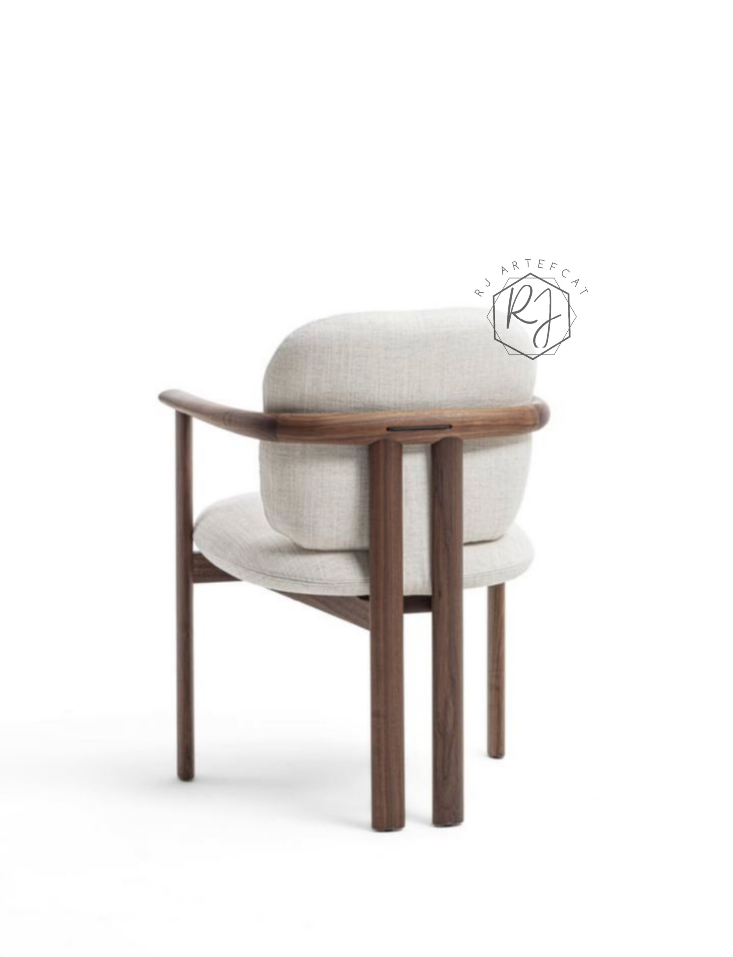 Modern Upholstered Armchair