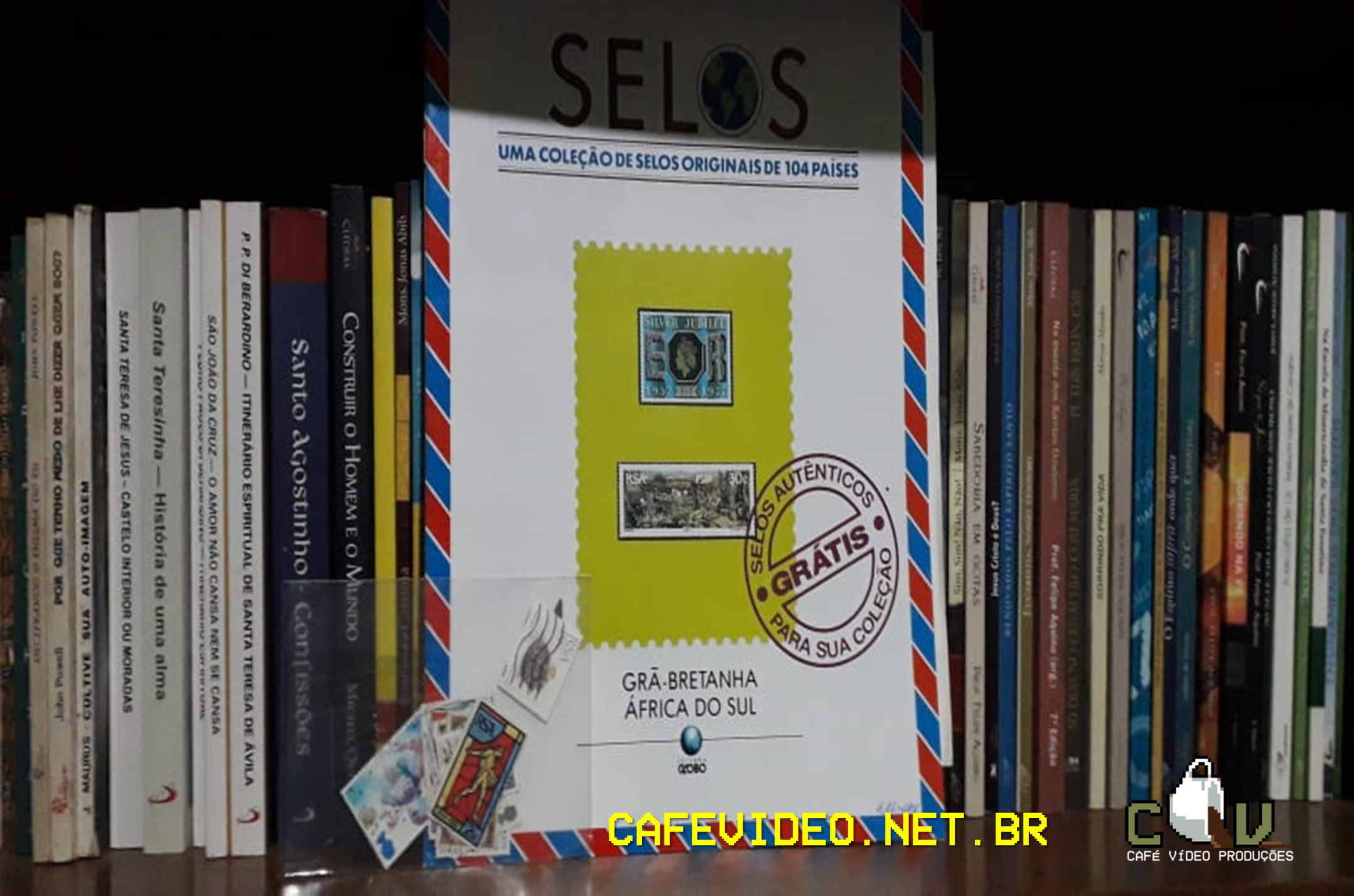 Revistas "Selos Originais de 104 Países"