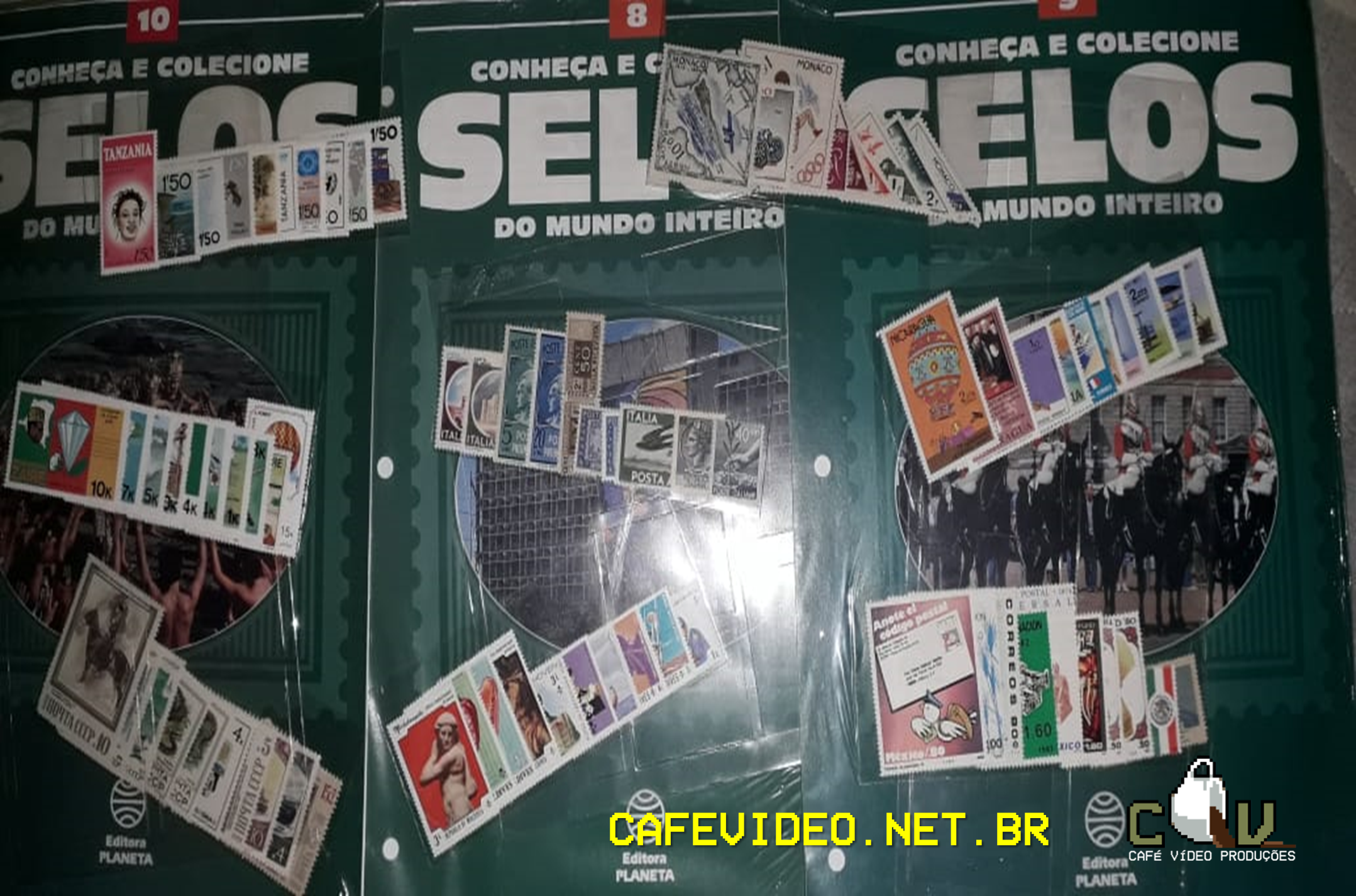 Coleção "Conheça E Colecione Selos Do Mundo Inteiro"