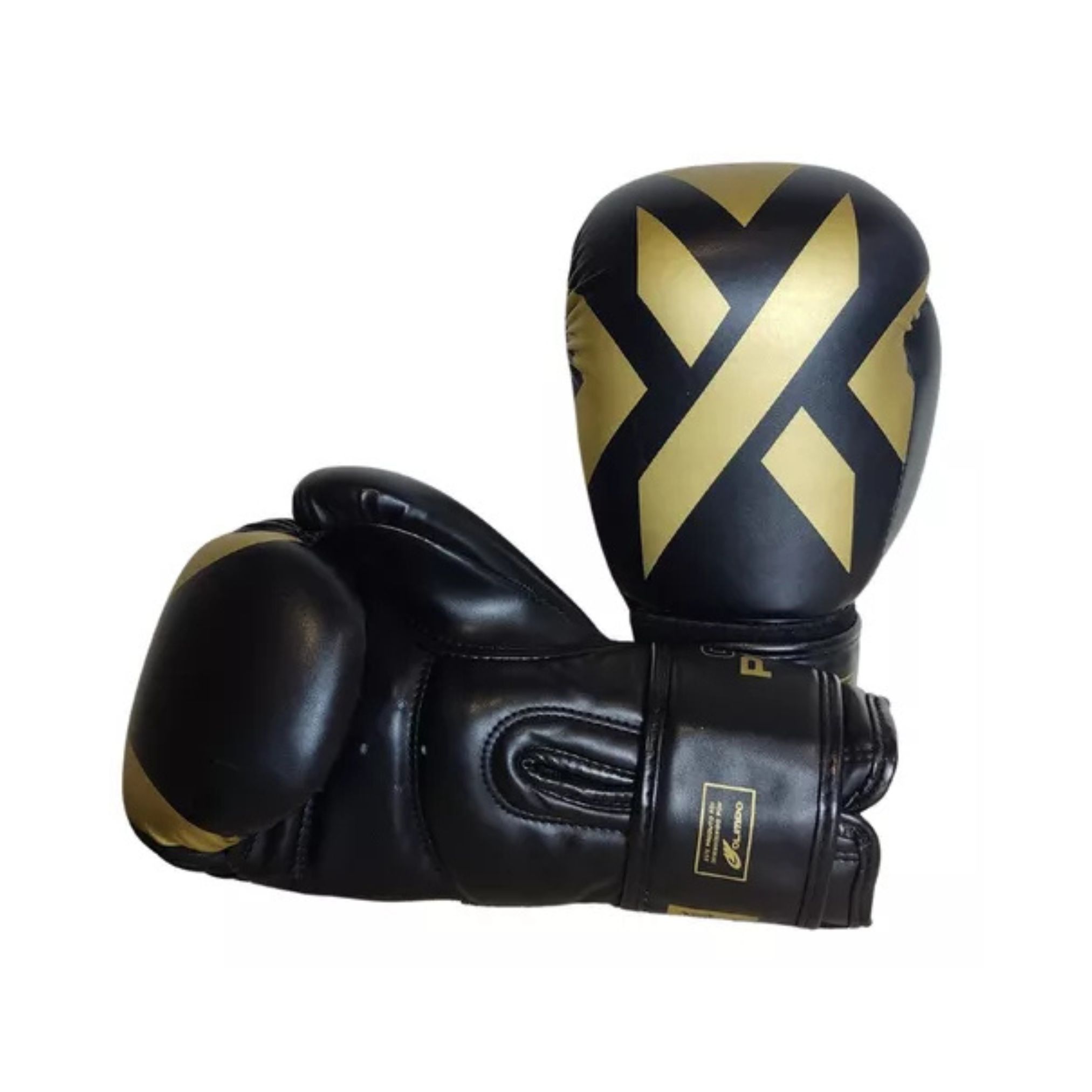 Kit Muay Thai Kickboxing Luva Caneleira Bolsa Olimpo Power-x