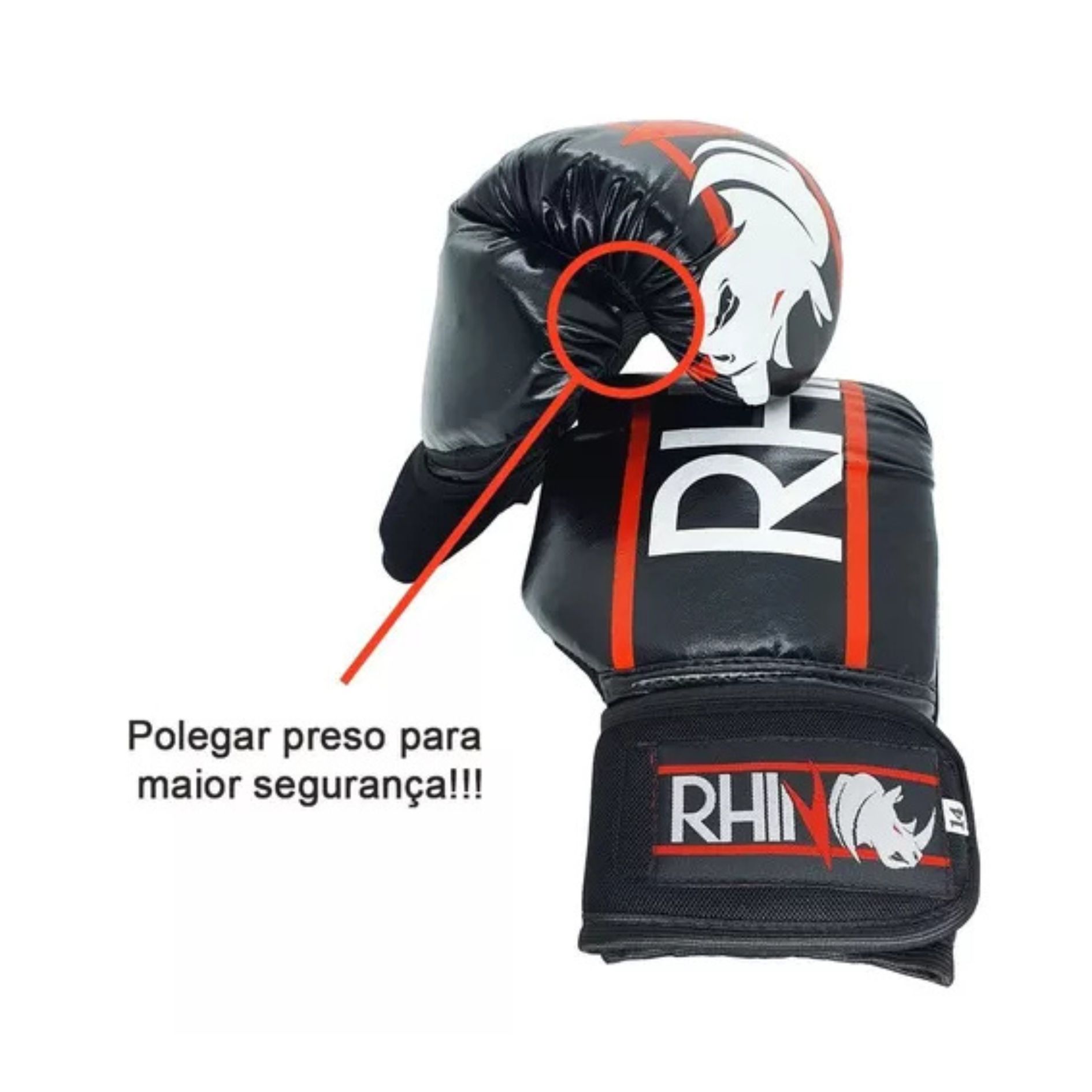 Kit Muay Thai Kickboxing Luva Caneleira Bandagem Bucal Bolsa