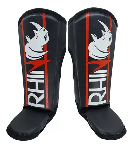 Protetor De Canela Muaythai Kickboxing Profissional - Rhino