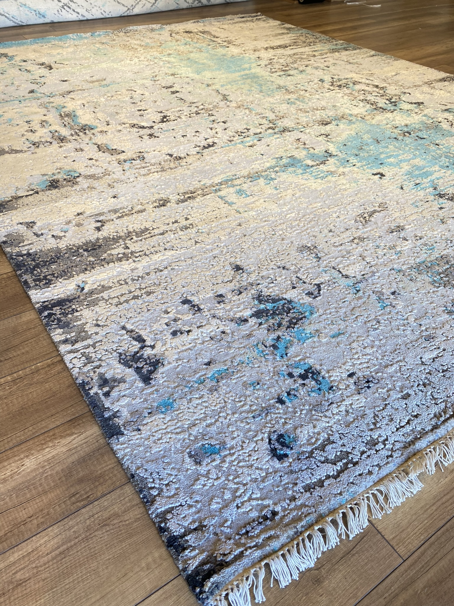 Modern Abstract Area Rug 8x10ft