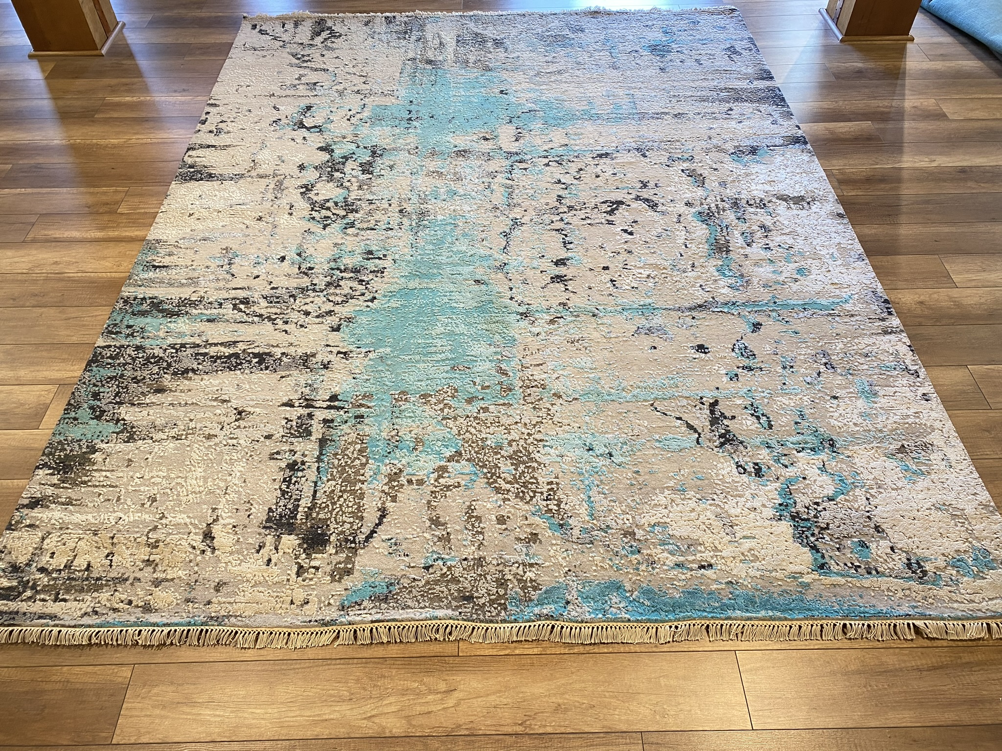 Modern Abstract Area Rug 8x10ft