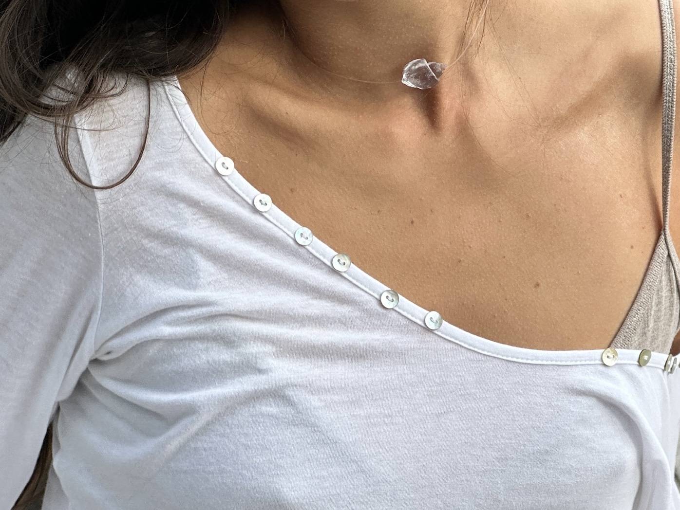 Invisible Shell Necklace