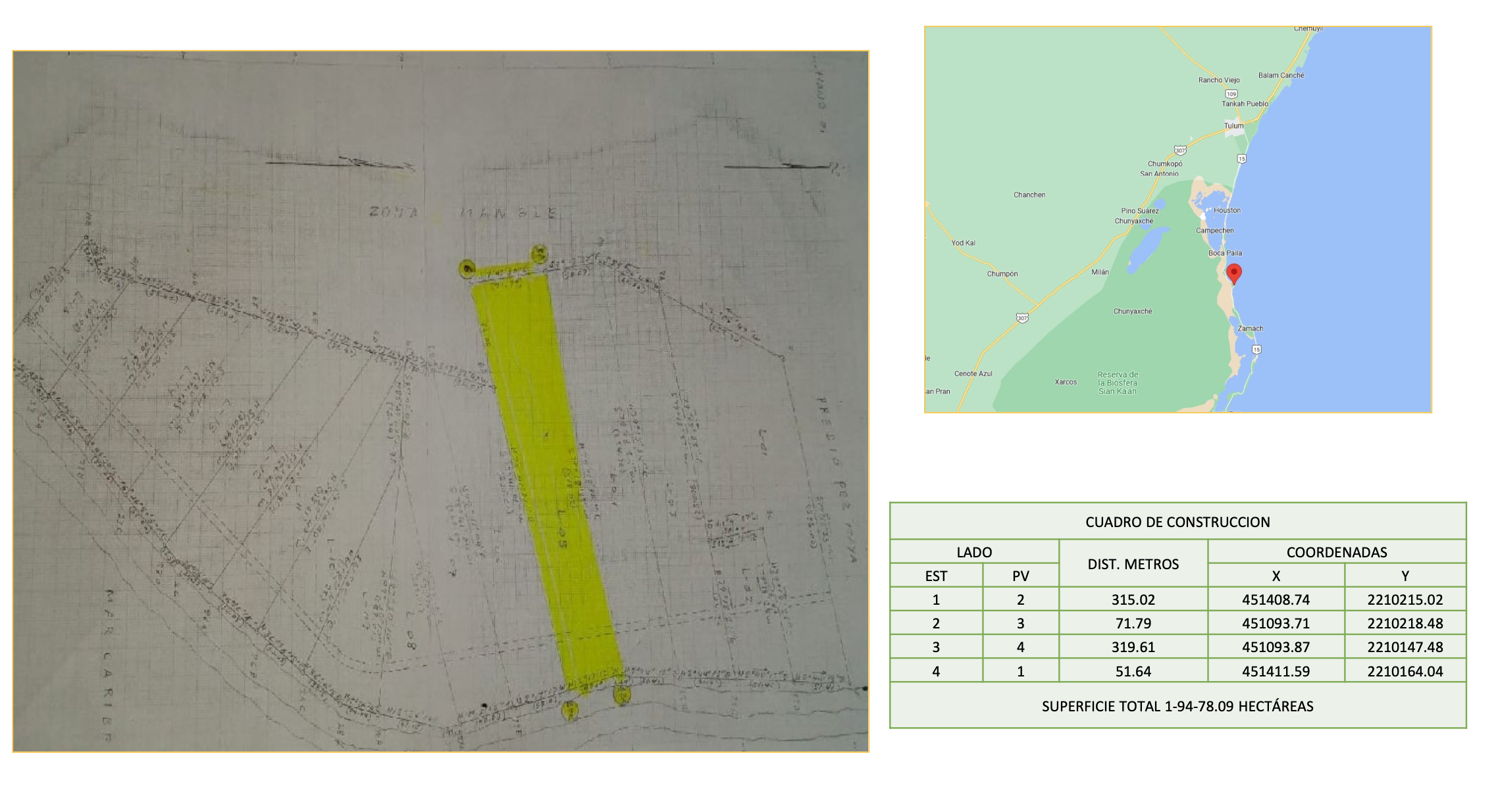 Oceanfront Property in Punta Yuyum, Sian Ka'an