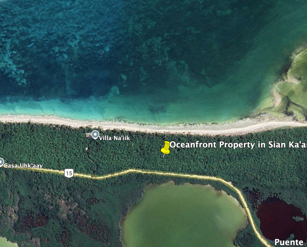 Oceanfront Property in Sian Ka'an, Paso Juana